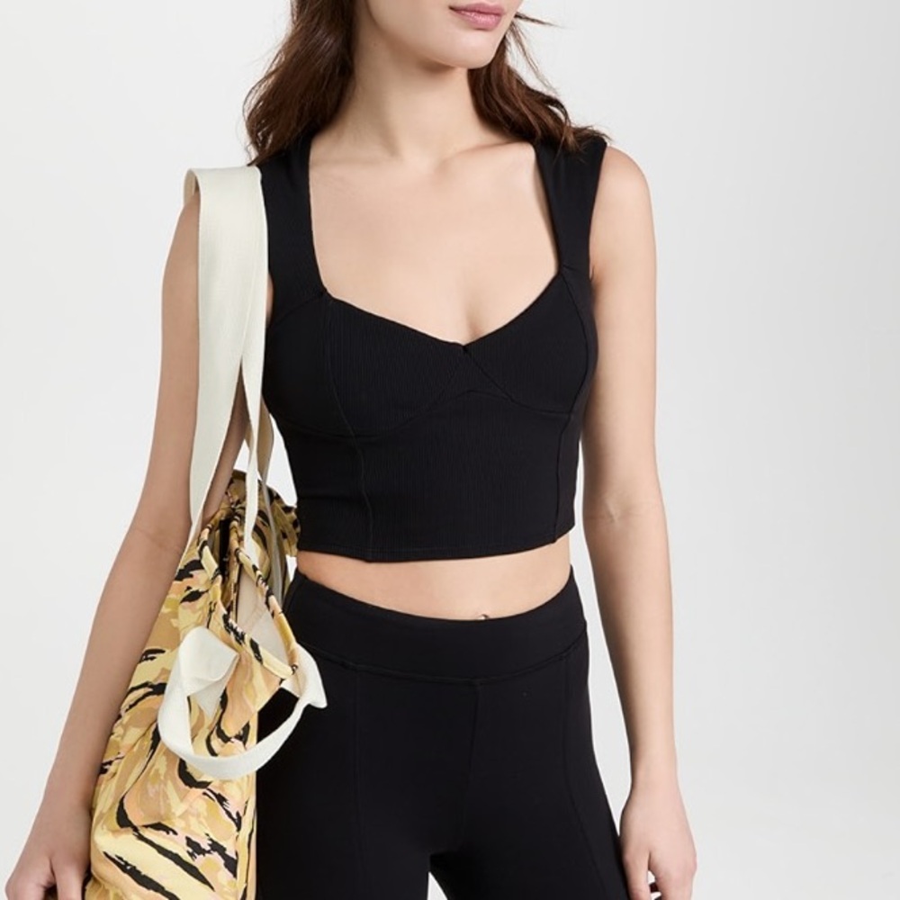 ALO Yoga Black Tank Top